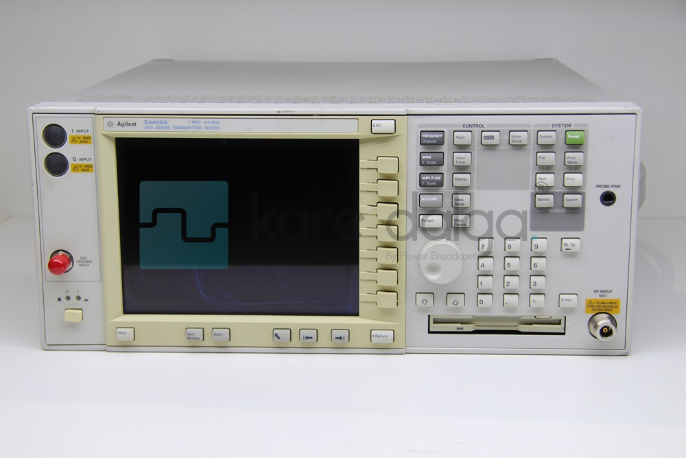 Agilent E4406A VSA Transmitter Tester, Spectrum Analizör